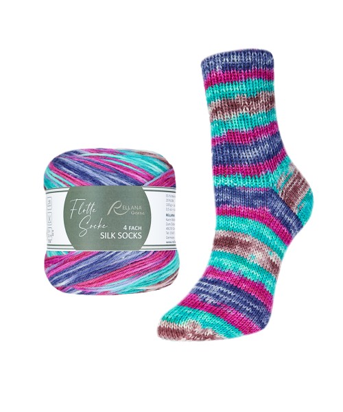 1890 Flotte Socke Silk Socks 4fach