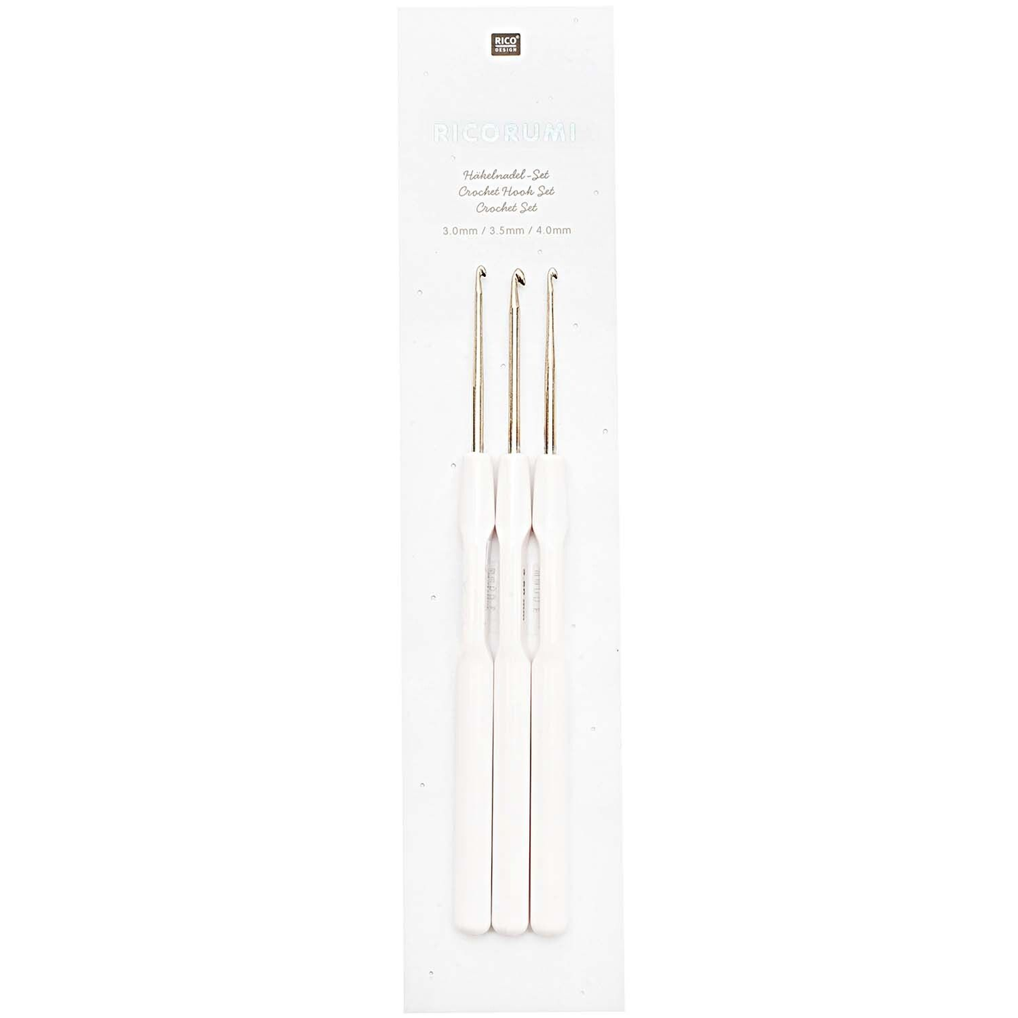 Ricorumi Häkelnadel Set 3-teilig