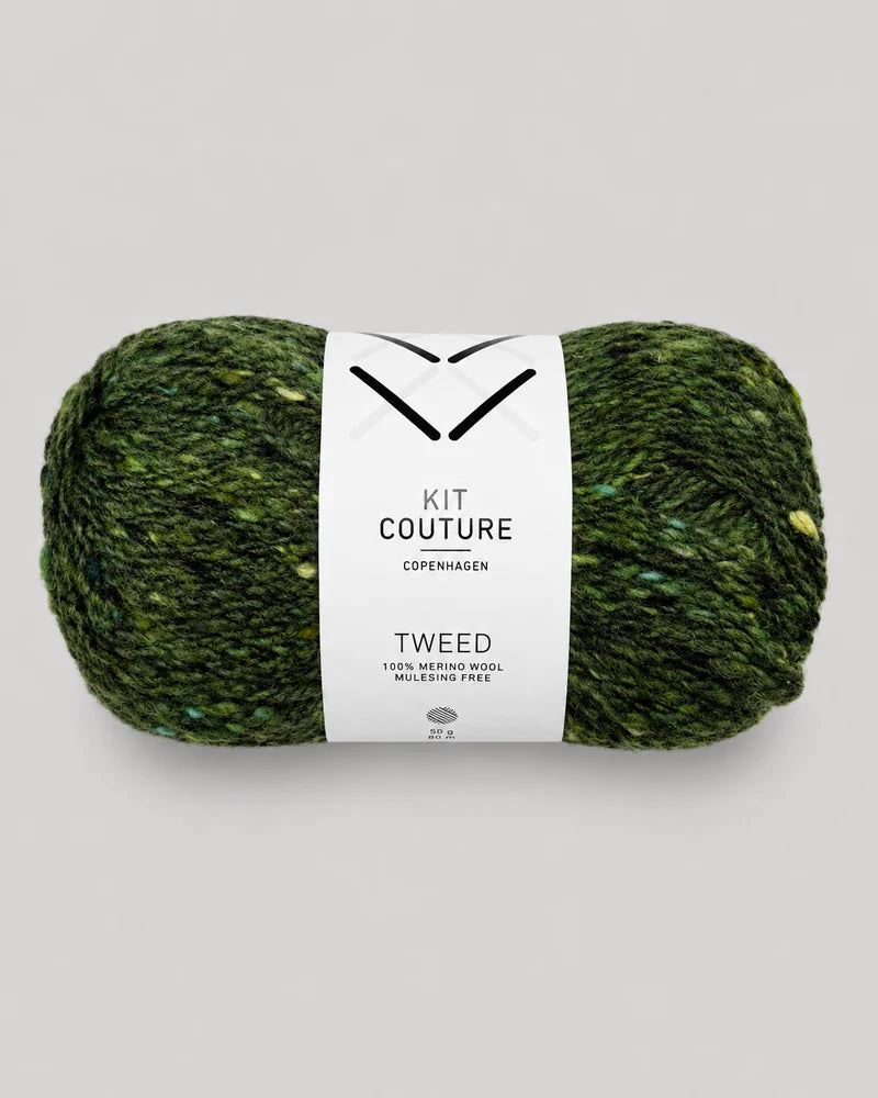 525 Kit Couture Tweed moss green