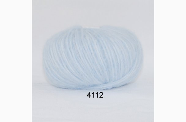 4112 Hjerte Garn Boerstet Uld