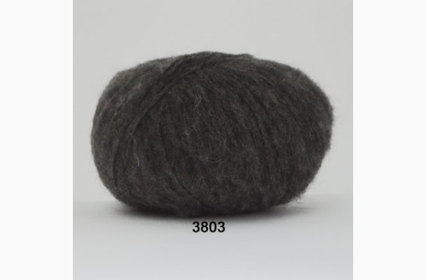 3803 Hjerte Garn Boerstet Uld