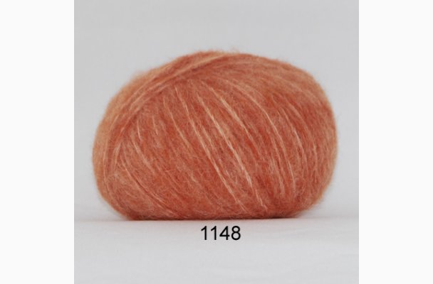 1148 Hjerte Garn Boerstet Uld