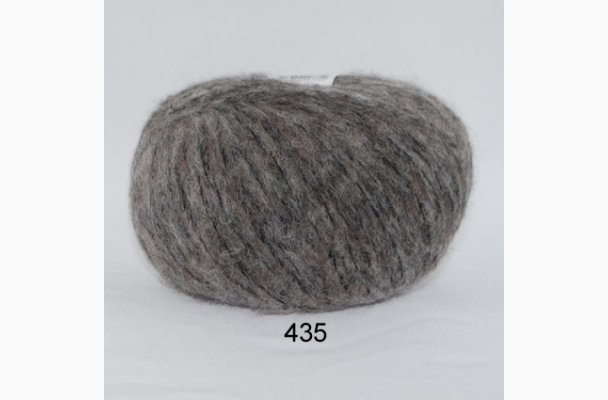 435 Hjerte Garn Boerstet Uld