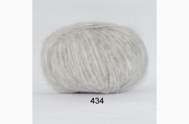 434 Hjerte Garn Boerstet Uld