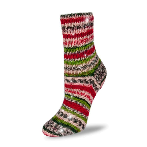 Flotte Socke Christmas Metallic 2702