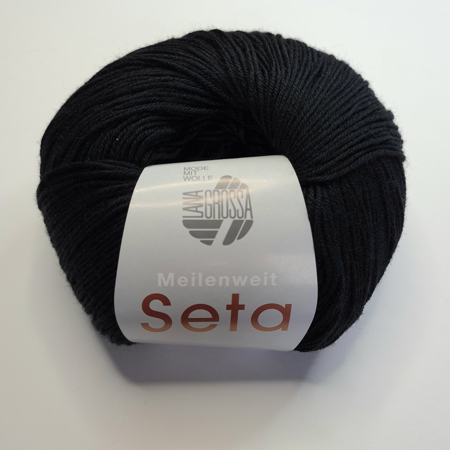 Meilenweit 100 Seta uni 16 Schwarz