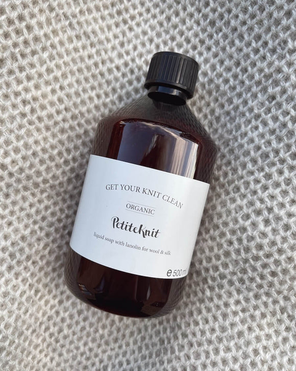 GET YOUR KNIT CLEAN WITH HELP FROM PETITEKNIT - BIO 500 ML