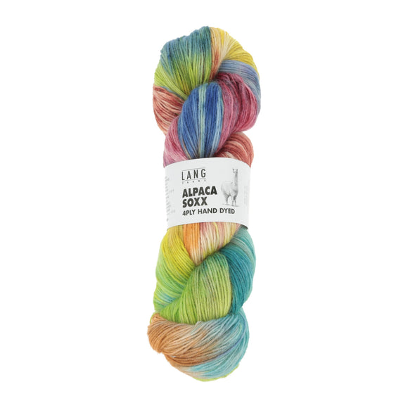 Alpaca Soxx hand-dyed Farbe 2