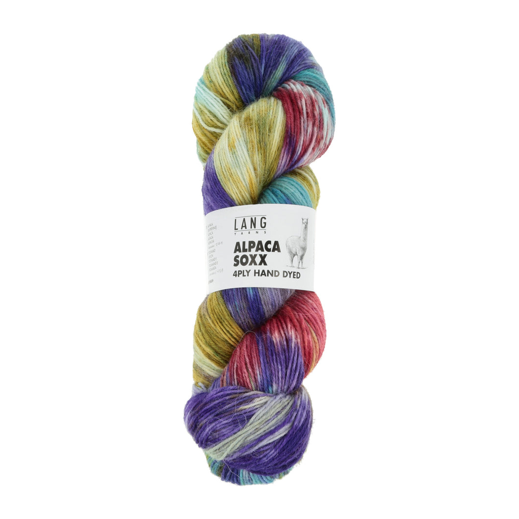 Alpaca Soxx hand-dyed Farbe 4