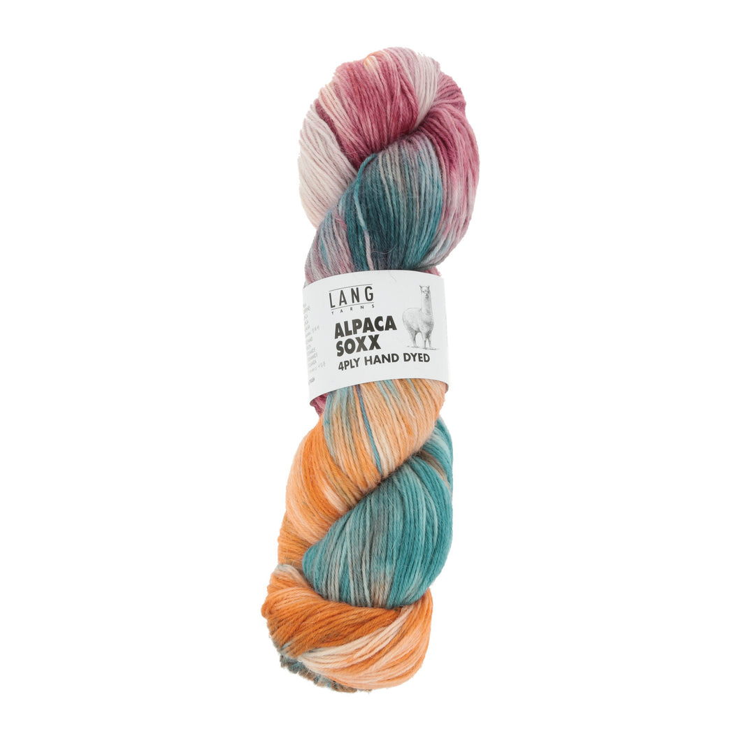 Alpaca Soxx hand-dyed Farbe 6