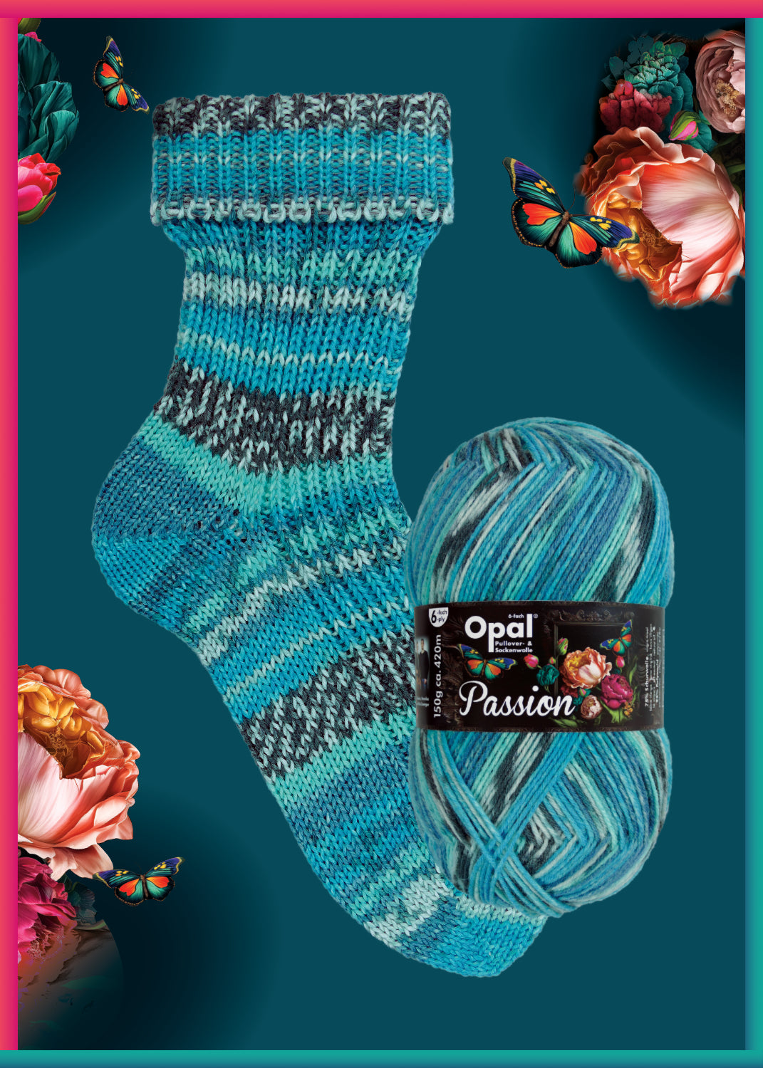 Opal Passion 6-fach 11375 Lebensfreude