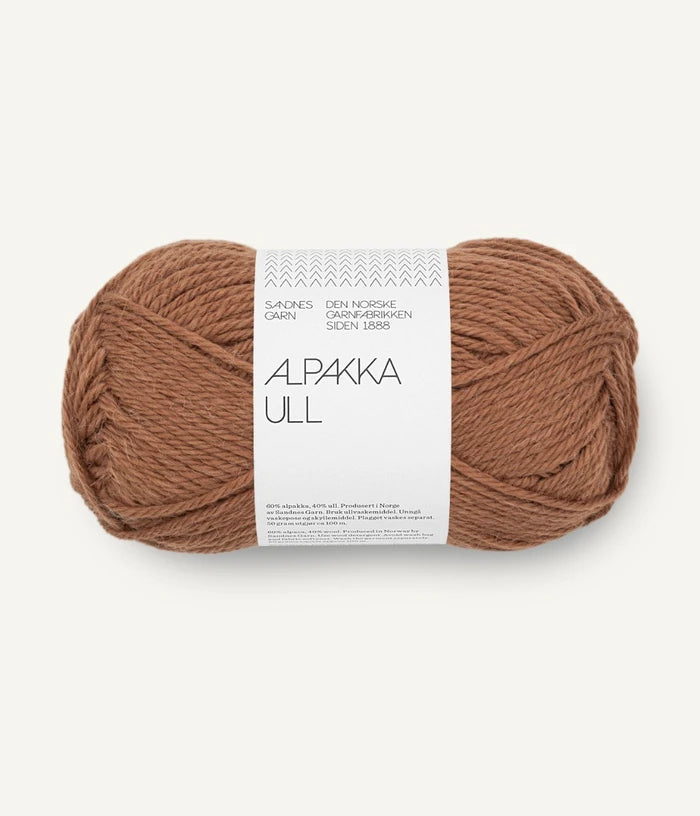 Sandnes Alpakka Ull 3052 Pecan Brown