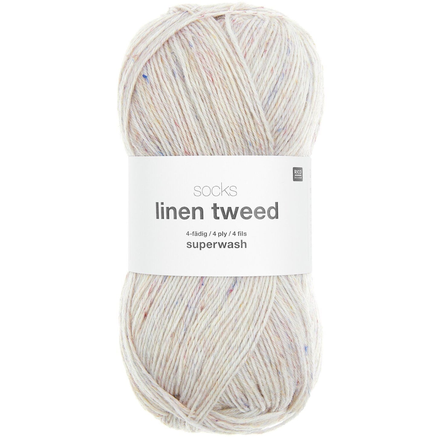 1 Socks Linen Tweed