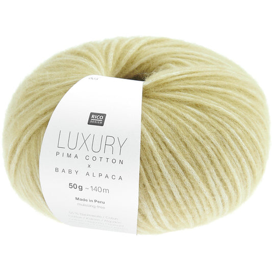 3 Luxury Pima Cotton x Baby Alpaca