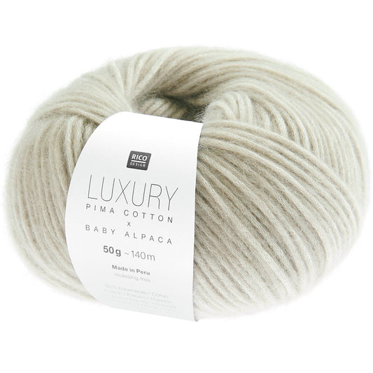 6 Luxury Pima Cotton x Baby Alpaca