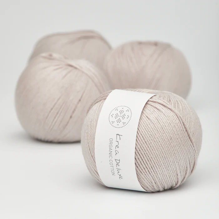 Krea Deluxe Organic Cotton 47 sart lysegra