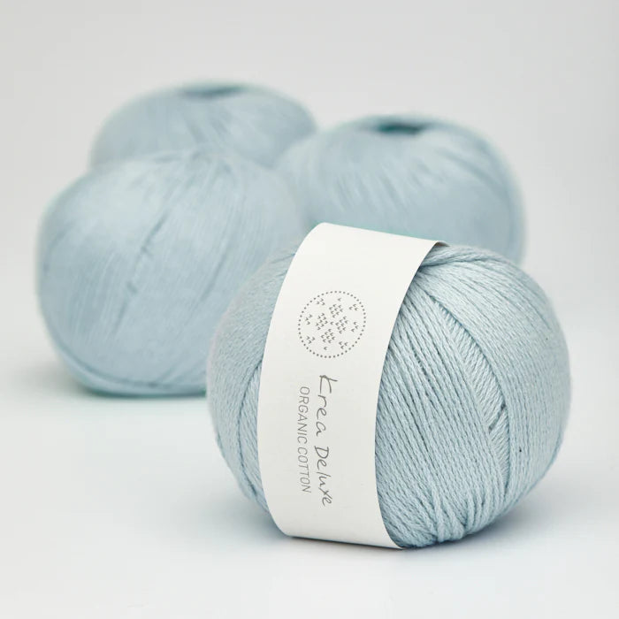 Krea Deluxe Organic Cotton  22 lysebla