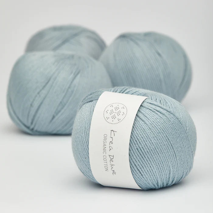 Krea Deluxe Organic Cotton  25 stoevet lysebla