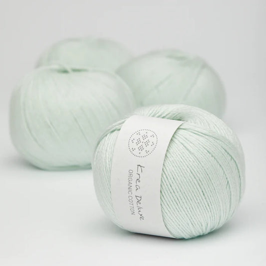 Krea Deluxe Organic Cotton 31 lys mintgroen