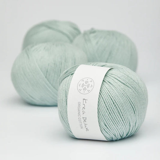 Krea Deluxe Organic Cotton 32   mintgroen
