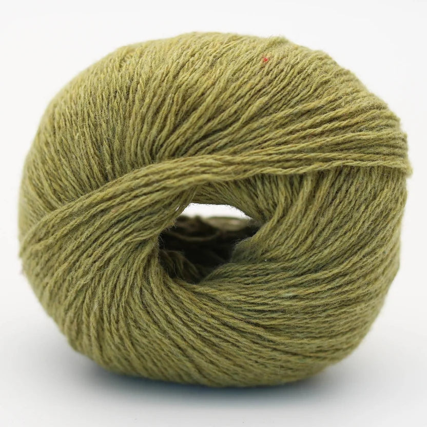 BC Garn Alva 35 chartreuse grün - Cashmere revive