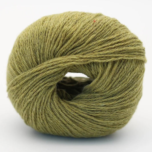 BC Garn Alva 35 chartreuse grün - Cashmere revive