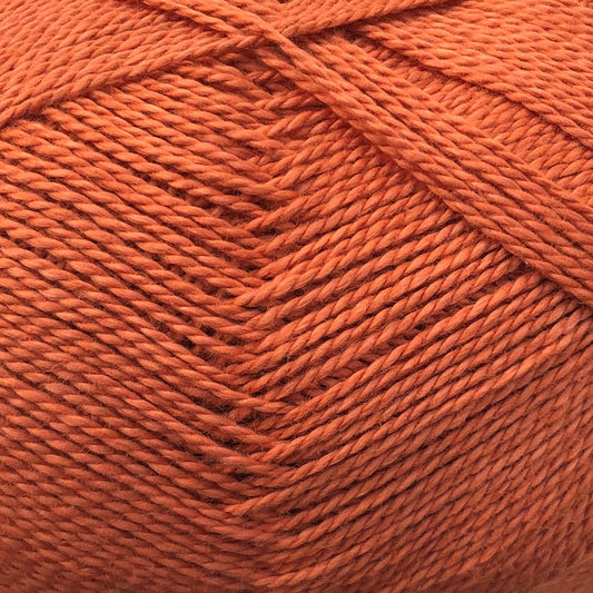 Oekologisk Pimabomuld 3708 Braendt Orange