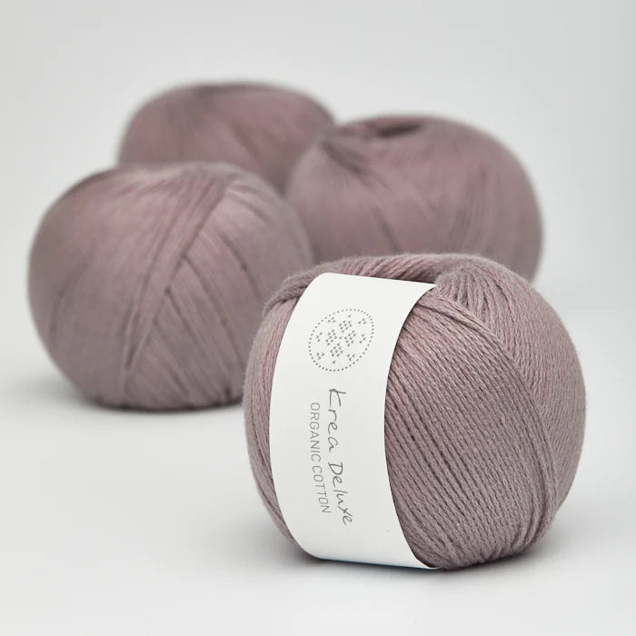 Krea Deluxe Organic Cotton 44 stoevet lavendel