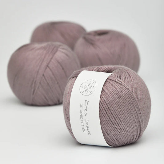 Krea Deluxe Organic Cotton 44 stoevet lavendel