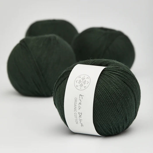 Krea Deluxe Organic Cotton 45 flaskegroen