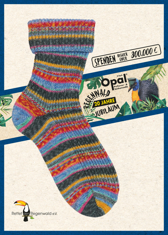 Opal Regenwald 20 - Zorro 5145 4fach