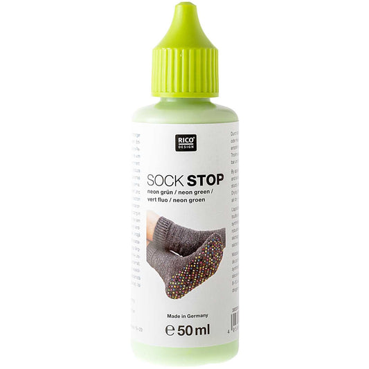 Sock Stop 10 neon grün
