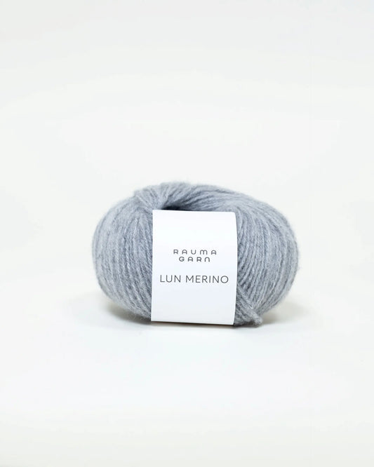 Rauma Lun Merino 80  Grå