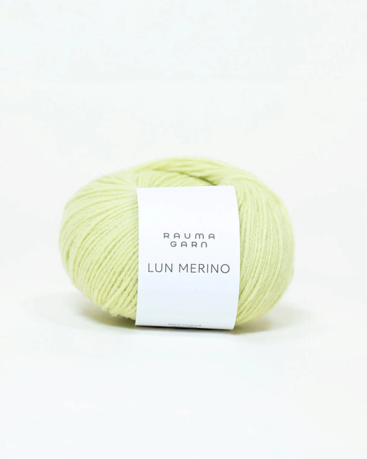 Rauma Lun Merino 85 Pistasjekrem