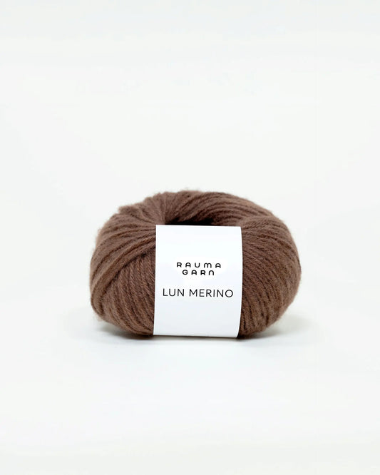 Rauma Lun Merino 18 Kanelbrun