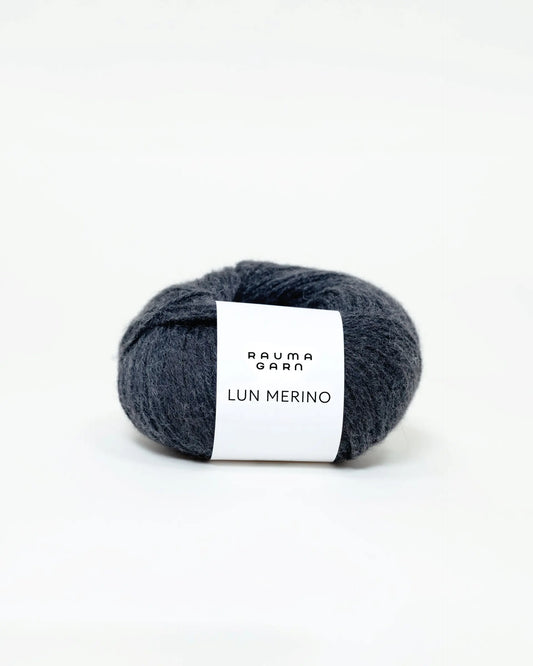 Rauma Lun Merino 84 Koksgrå