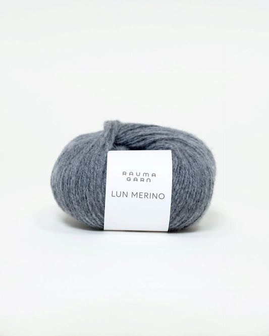Rauma Lun Merino 82  Mellomgrå