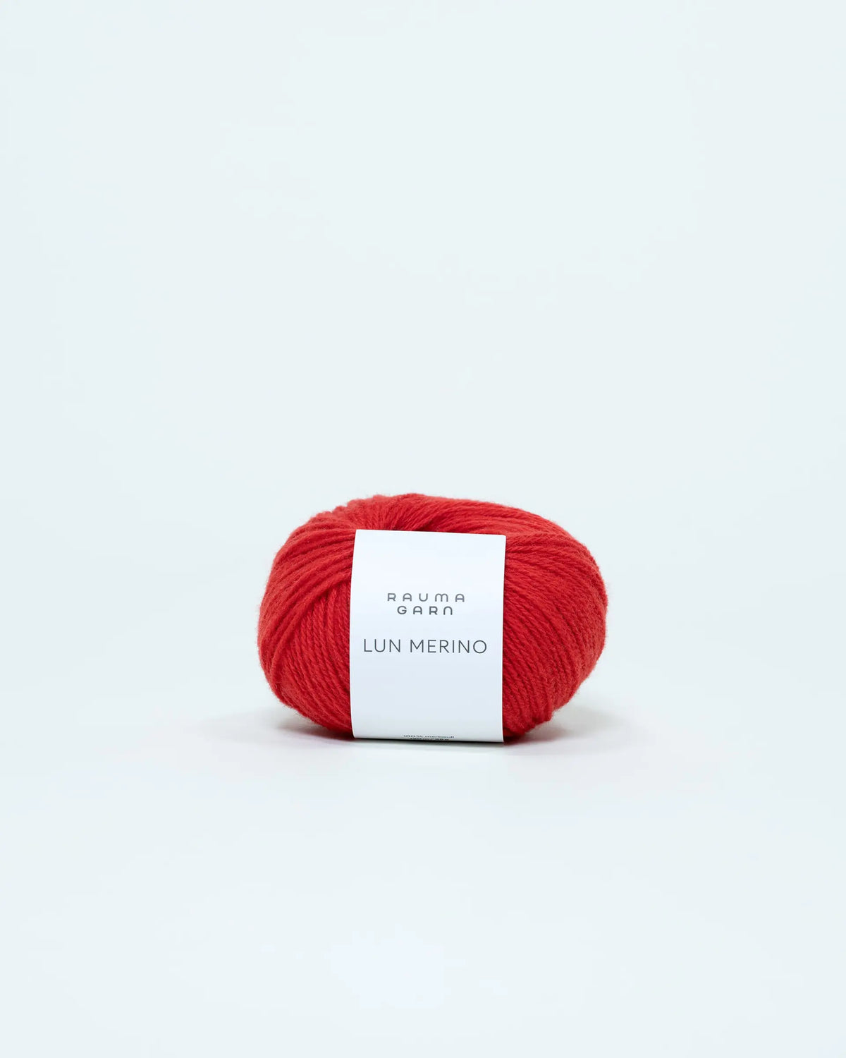 Rauma Lun Merino 8798  Rød