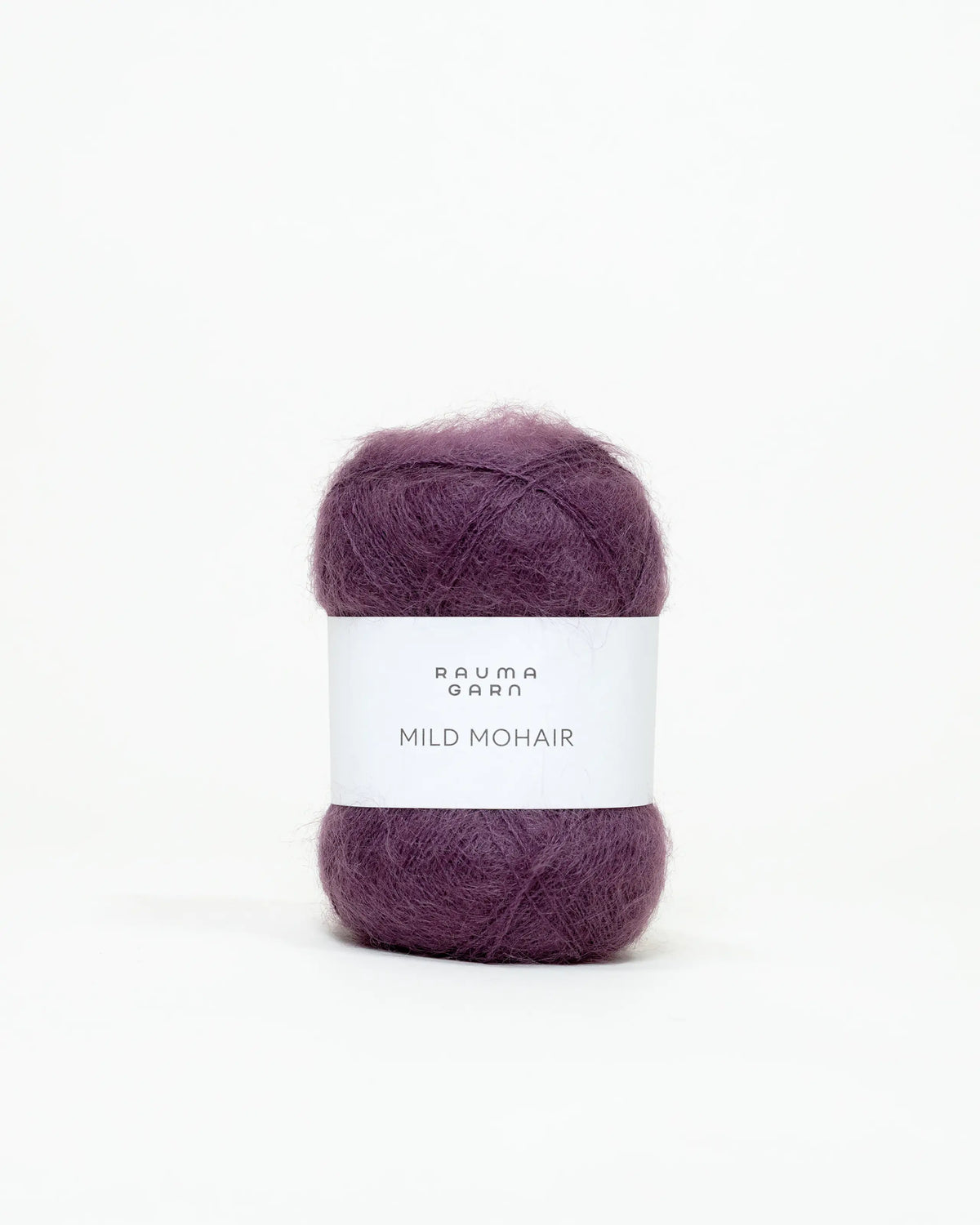 Rauma Mild Mohair Dyp lilla 37