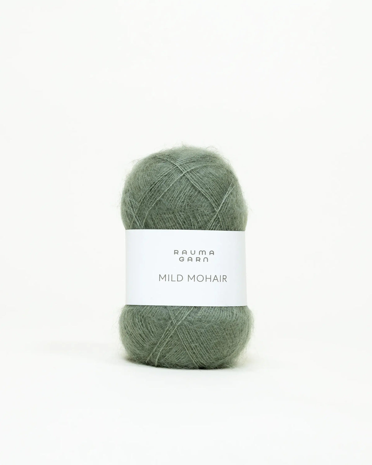 Rauma Mild Mohair Mørk salvie 31