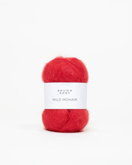 Rauma Mild Mohair Rød 41