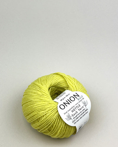Onion Nettle Sock 771019 Lemon