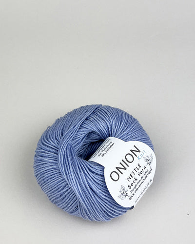 Onion Nettle Sock 771042 Chambrey blue