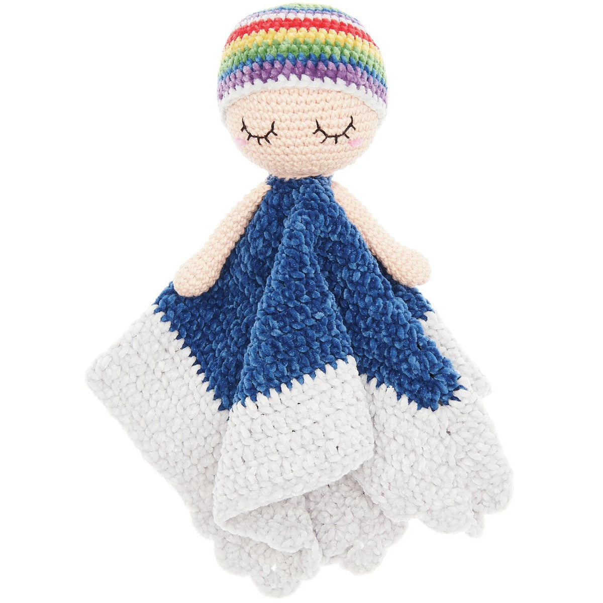 Ricorumi Häkelset Baby Blankies Rainbow