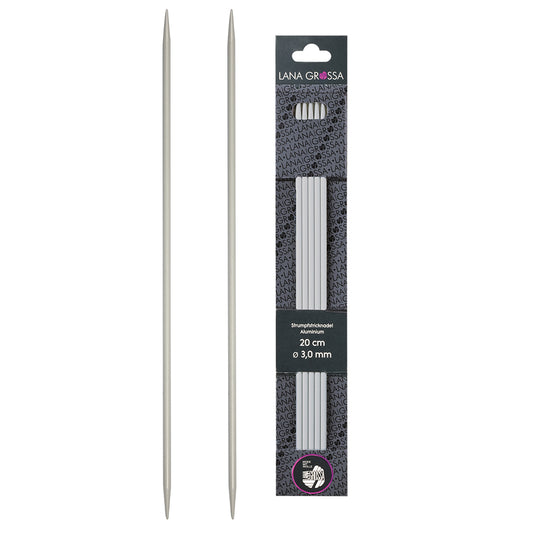Lana Grossa Nadelspiel Aluminium 2 mm /  15 cm