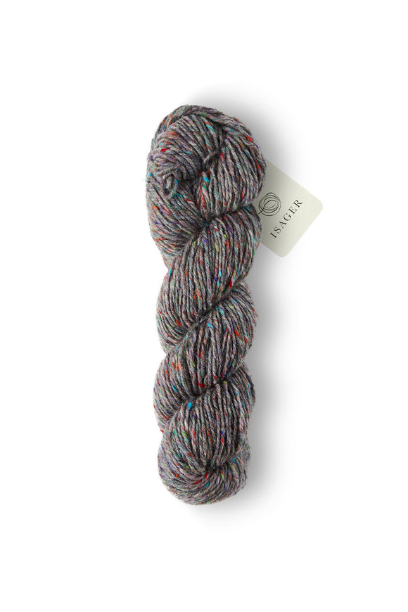 Isager Aran Tweed Confetti