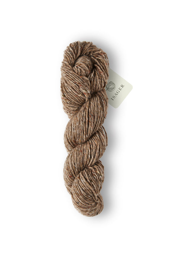 Isager Aran Tweed Light Brown