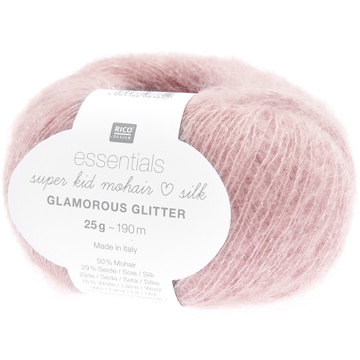 8 Essentials Super Kid Mohair Loves Silk Glamorous Glitter