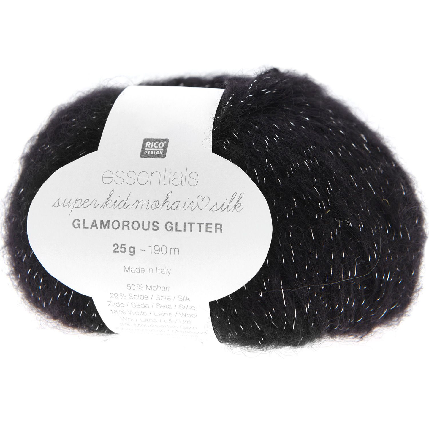 6 Essentials Super Kid Mohair Loves Silk Glamorous Glitter