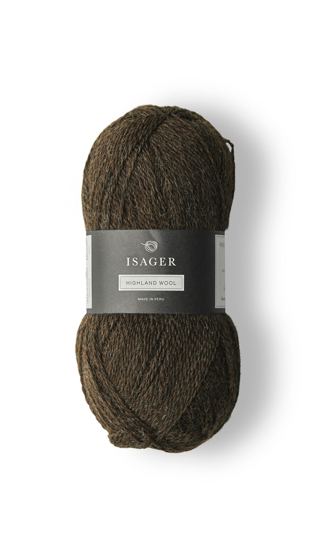 Isager Highland Wool Chocolate